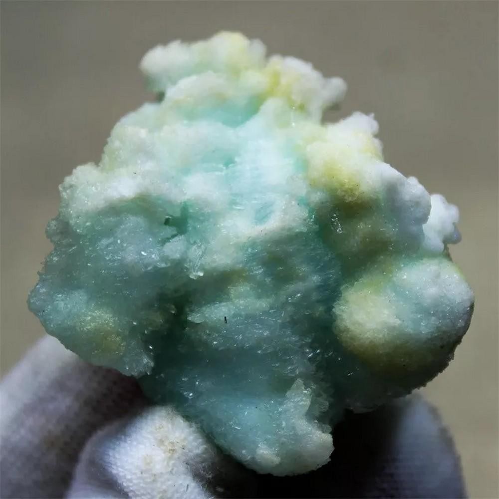 Rare Blue Aragonite Mineral Specimen from Yunnan, China (1 of 3)