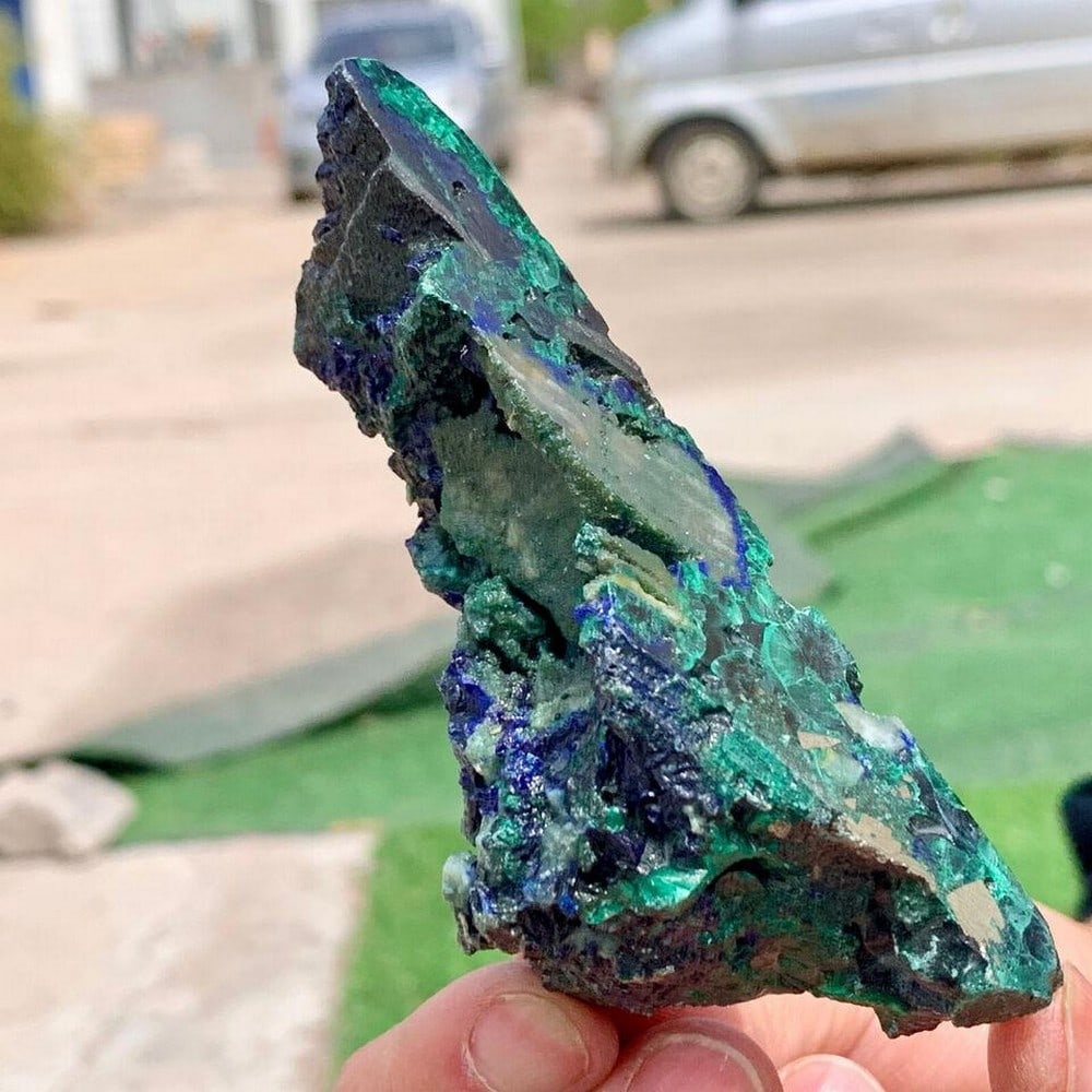 Natural Azurite/Malachite Crystal Specimen (1 of 5)