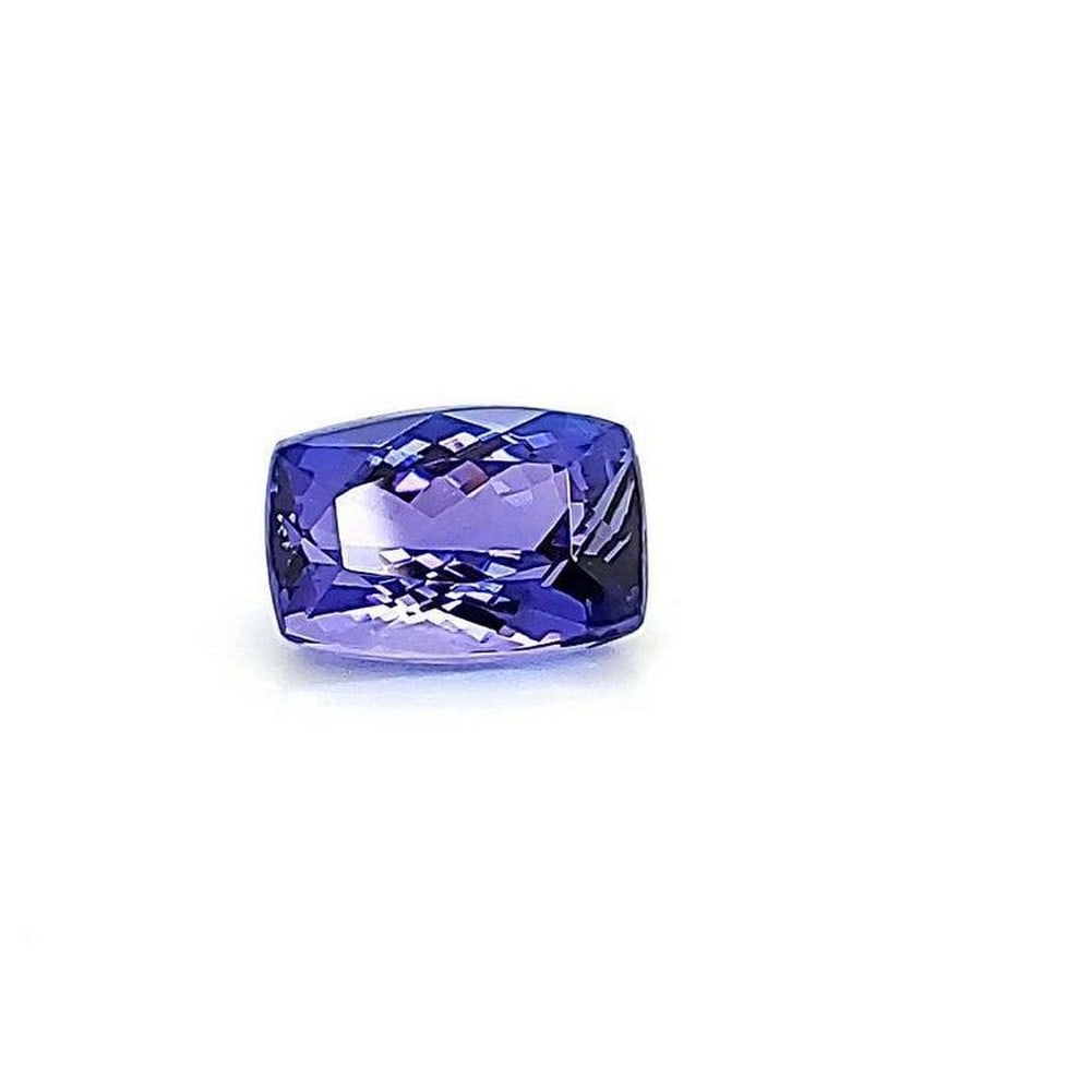 2.60ct V-AAA Cushion Cut Ultra Fine Violet Tanzanite Polished Gem Stone GIA (1 of 3)