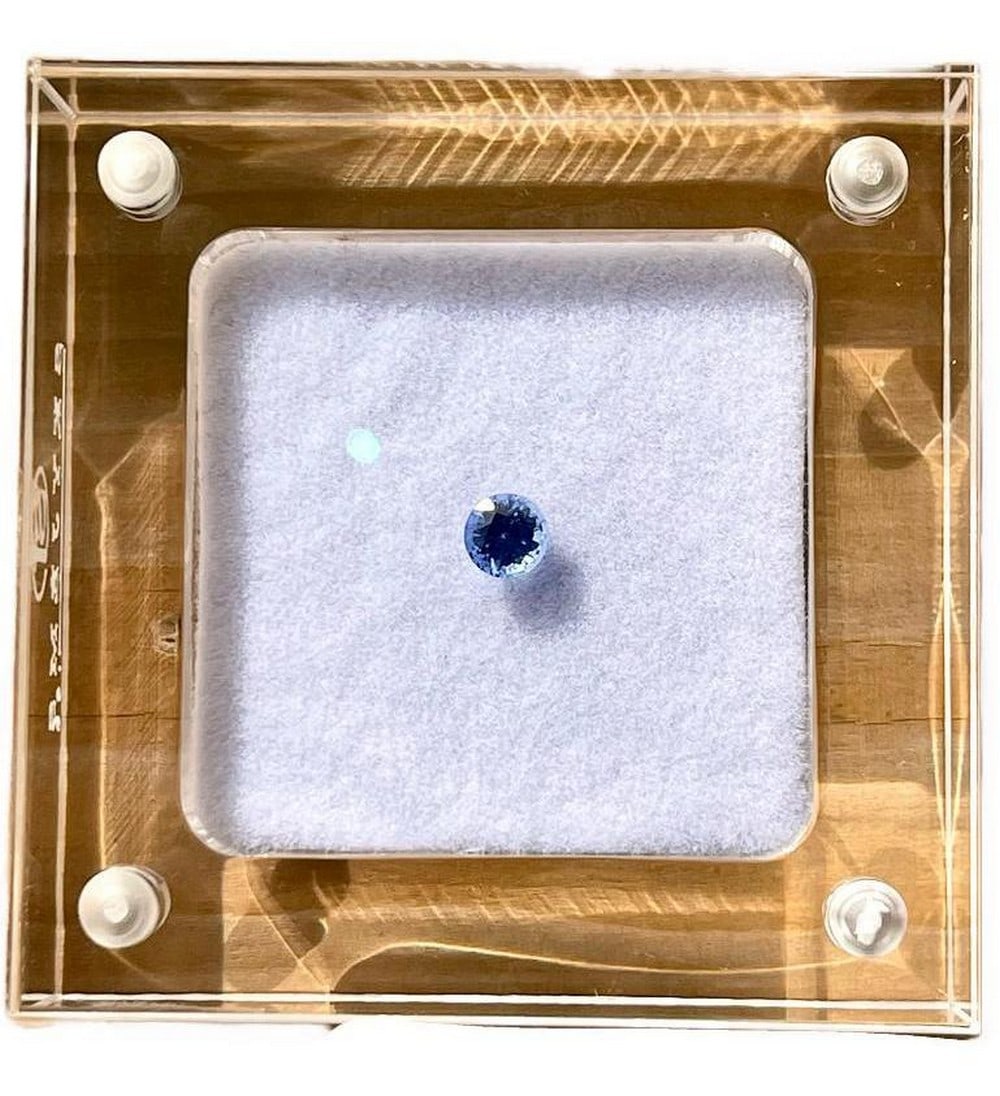 4.50mm Round Cut Blue Sapphire from Sri Lanka (1 of 6)