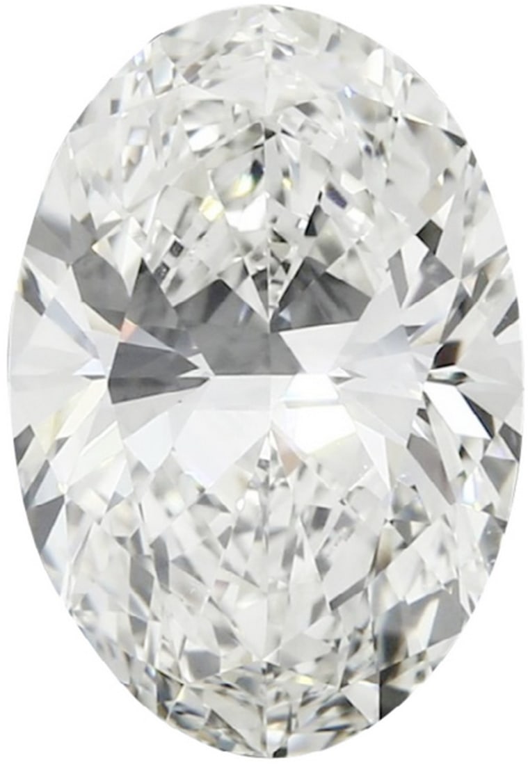 Fine African NATURAL Precision Cut OVAL VVS2-VS1 - G-H Diamond Melee 3.00 x 2.3mm (1 of 1)