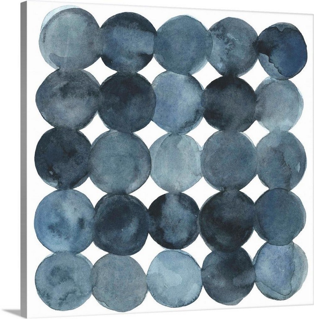 "Blue Grey Density II" Canvas Reproduction by Emma Scarvey (1 of 1)