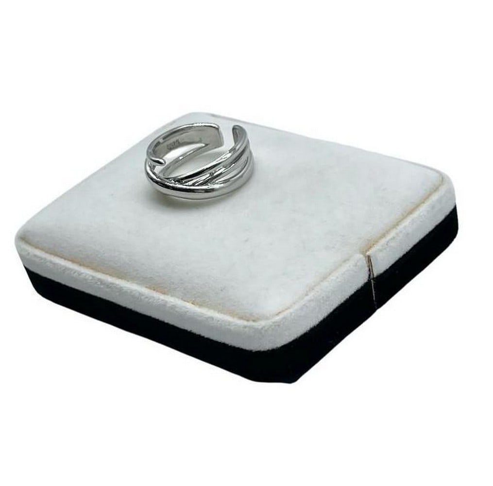 Infinite Waves Sterling Silver Ring - 4