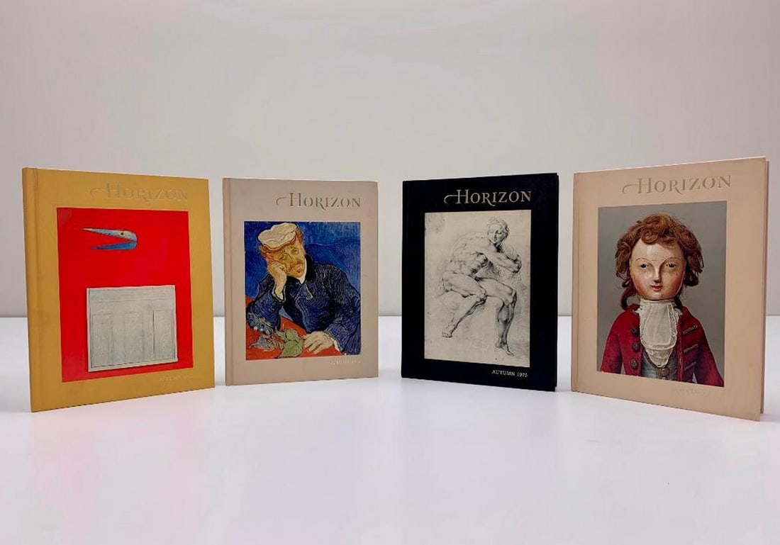 Horizon - A Magazine Of The Arts, Autumn 1973, 1974, 1975, 1976: For Auction Is a Compilation Of Horizon Art Magazines, Autumn 1973,1974,1975,1976. Each Edition Is In Fantastic Condition And Would Make The Perfect Accompaniment To Any Collectors Inventory. 