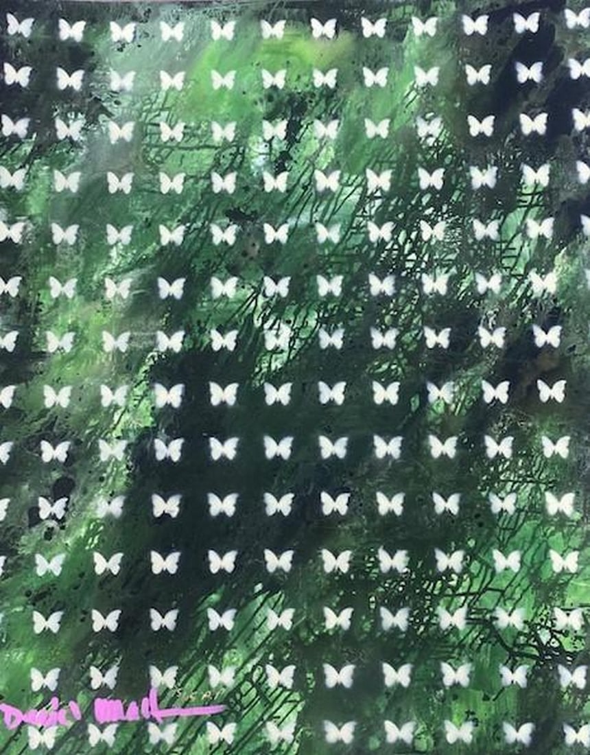 Daniel Maltzman "Butterflies" Signed & Numbered 20" x 24" Artist Proof (1 of 1)