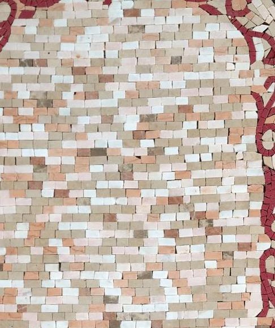 Arched Marble Mosaic Panel - 2
