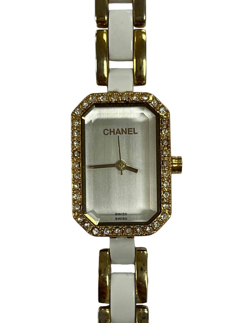 Inspired by Chanel White and Gold Ladies Watch (1 of 2)