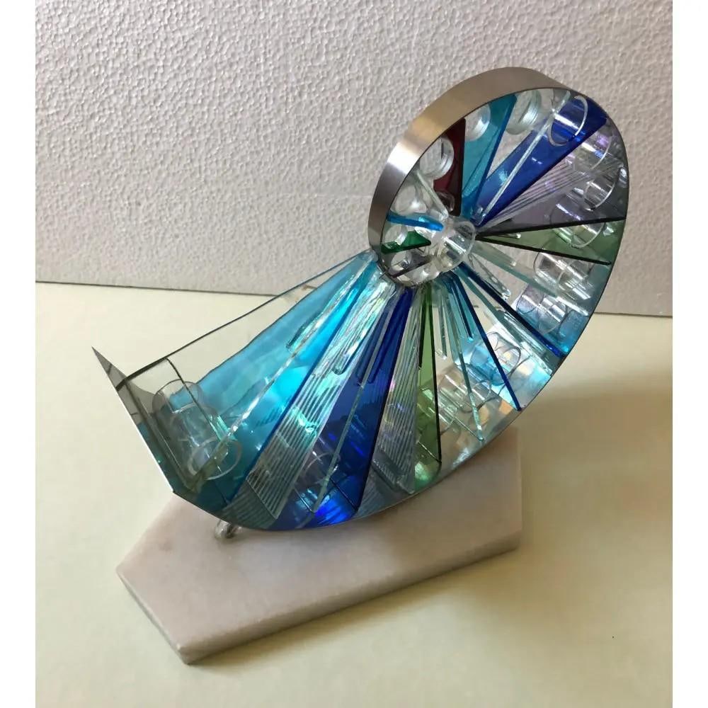 Constellation' Glass Sculpture by Peter Newsome: 'Constellation' Glass Sculpture by Peter Newsome Constellation is a captivating galaxy sculpture that draws the eye, much like the stars in the sky that form constellations from a spectrum of 