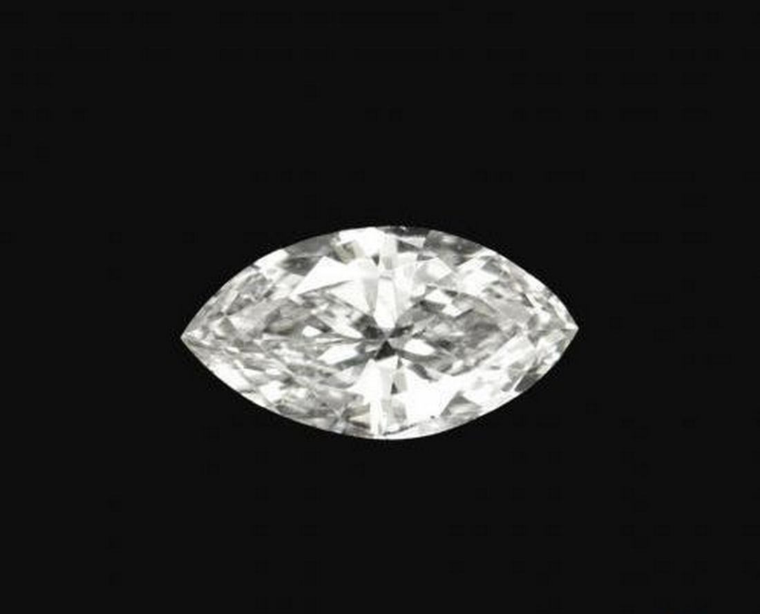 0.07ct Natural E Diamond, Marquise, VVS, India: 0.07ct Natural E Diamond, Marquise, VVS, India Natural diamond weighing 0.07 carats, cut in a marquise facet with an E color and VVS clarity. The gem measures approximately 4.11 x 2.17 x 1.24 mm. Untr