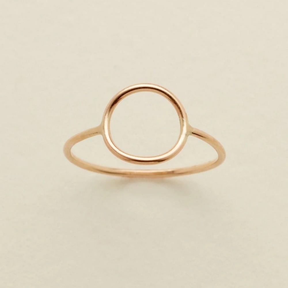 Equinox Circle Ring - Size 6 - 2