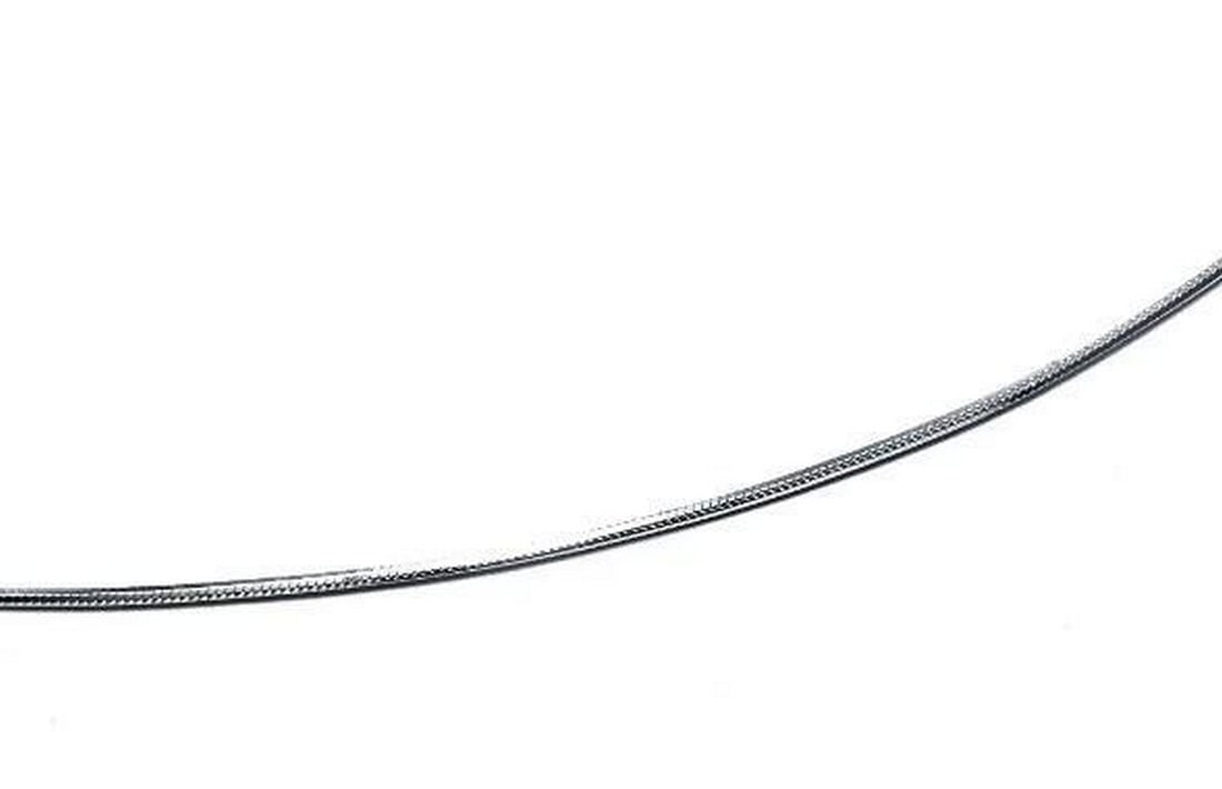 Sleek Sterling Silver Adjustable Chain (1 of 3)