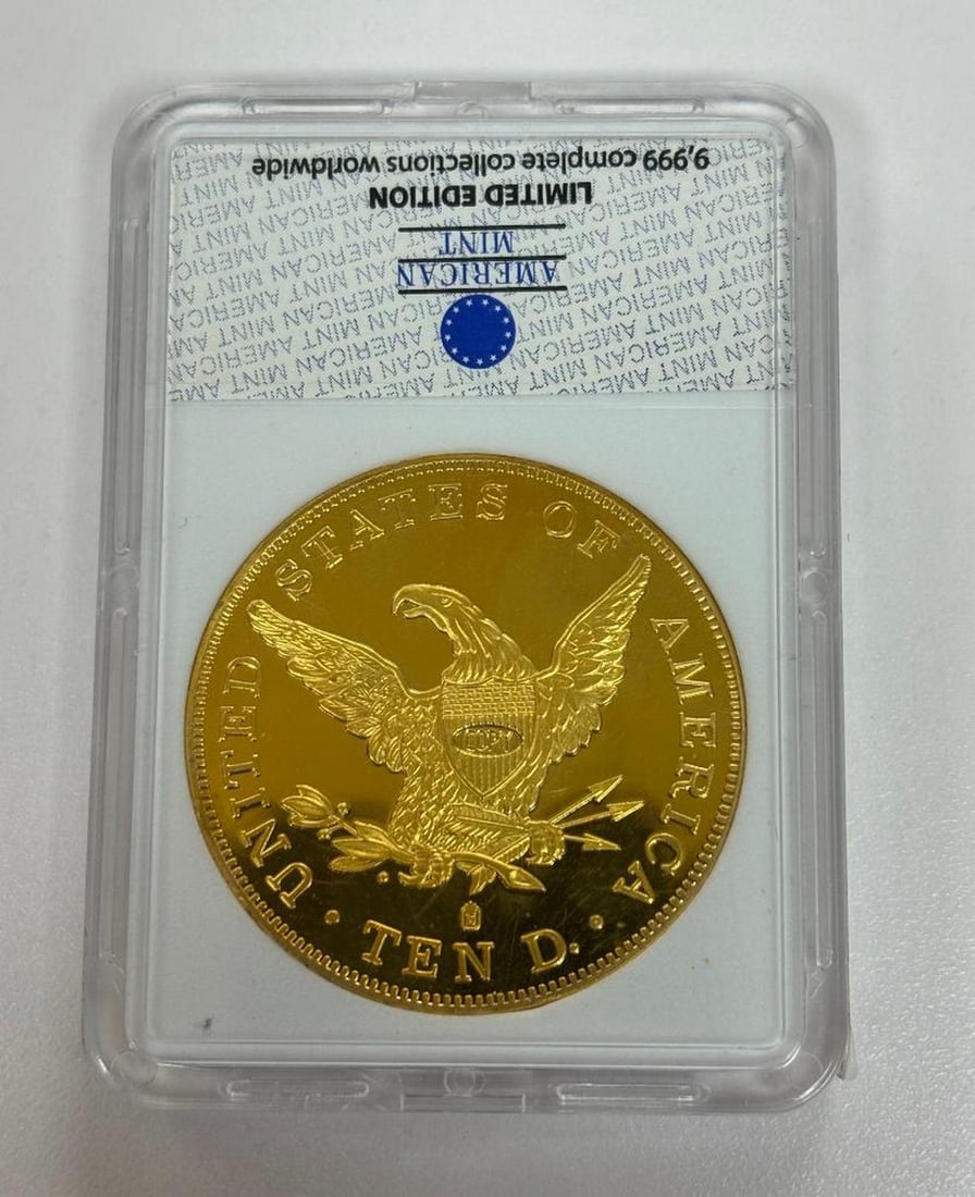 1838 Liberty Head Eagle Replica - 2