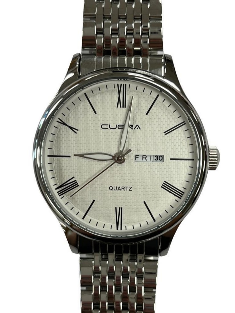 Mens Classic Stainless Steel Watch With Date: Men's Classic Stainless Steel Watch With Date Introducing the Men's Classic Stainless Steel Watch With Date—a timeless timepiece that combines simplicity with practicality. Crafted with dura