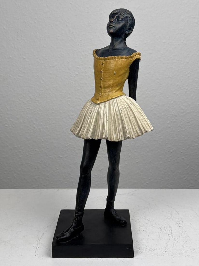 The Little Dancer – Inspired Degas Sculpture: The Little Dancer – Inspired Degas Sculpture This sculpture pays homage to Edgar Degas’ renowned Little Dancer of Fourteen Years, capturing the elegance and realism that transformed 19th-century s