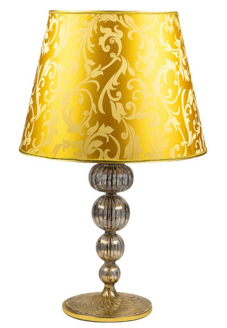 Murano Glass Classic Venice Table Lamp - Blown Glass: Murano Glass Classic Venice Table Lamp - Blown Glass This table lamp is handcrafted using the glass blowing technique by our skilled glass master. It’s ideal for decorating wooden furniture or addin