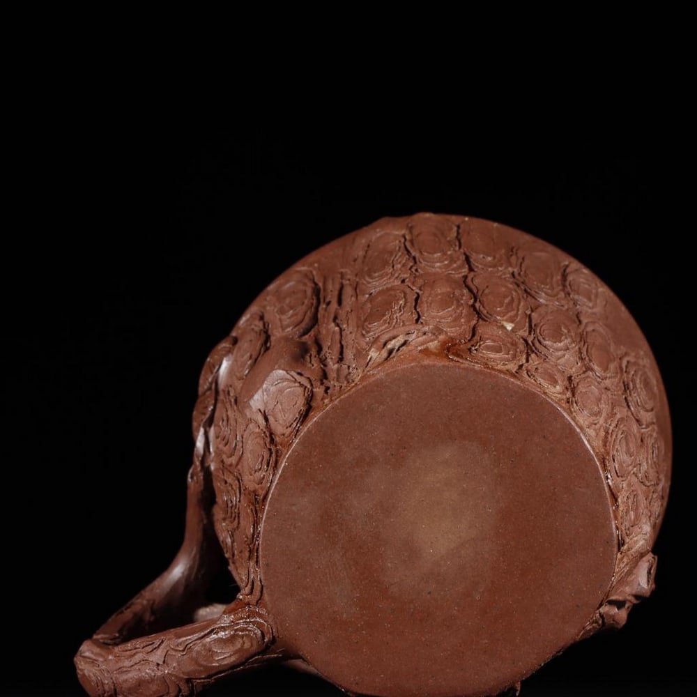 Exquisite Zisha Pine-Section Style Teacup - 9