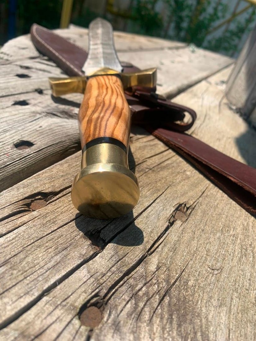 The Spartans Damascus Dagger - 8