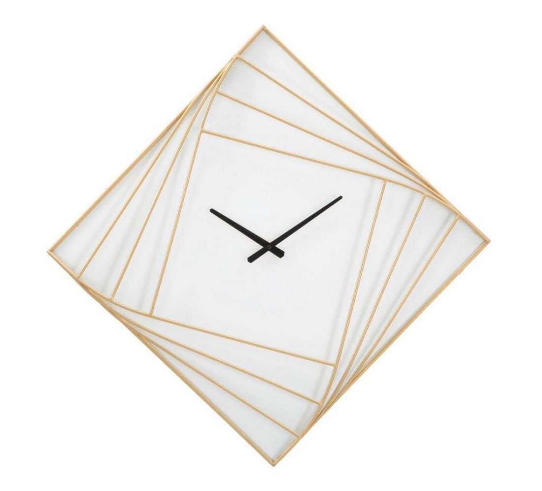 Contemporary Golden Wall Clock (1 of 3)