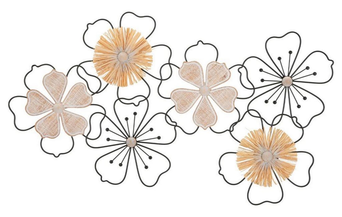 Metal and Wood Floral Wall Art: Metal and Wood Floral Wall Art Discover Mauro Ferretti, the leading Italian brand for home enthusiasts. Known for its luxurious and refined style, their products are designed to provide your home with
