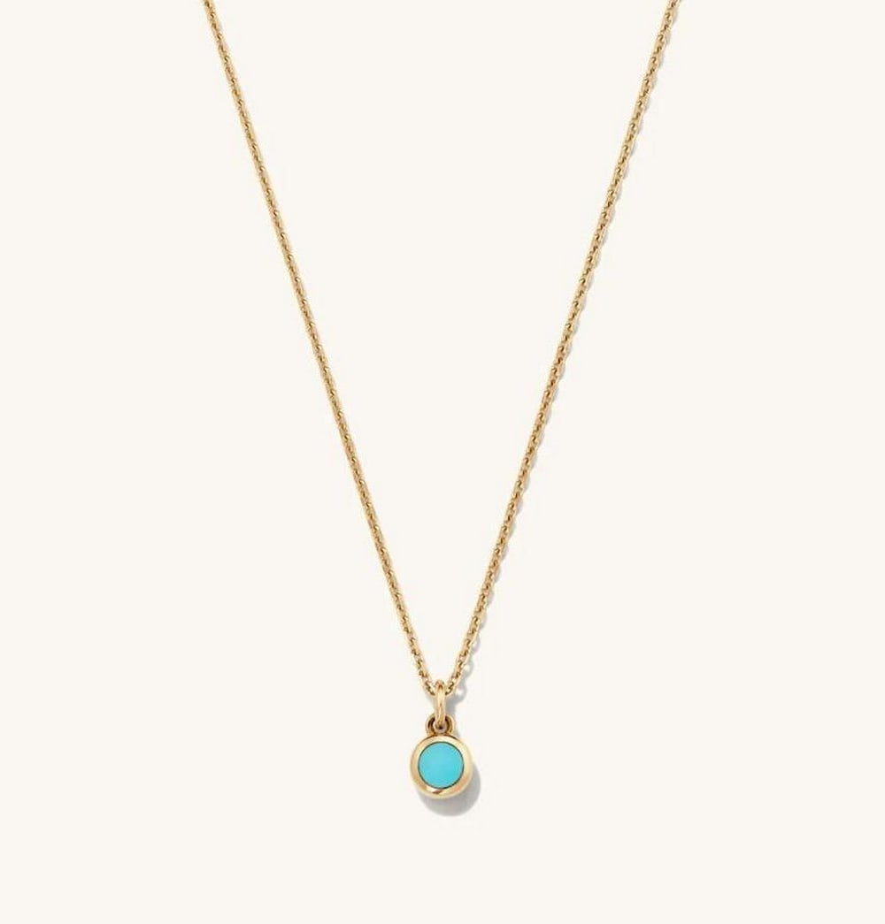Gold Vermeil Calypso Pendant Necklace (1 of 2)