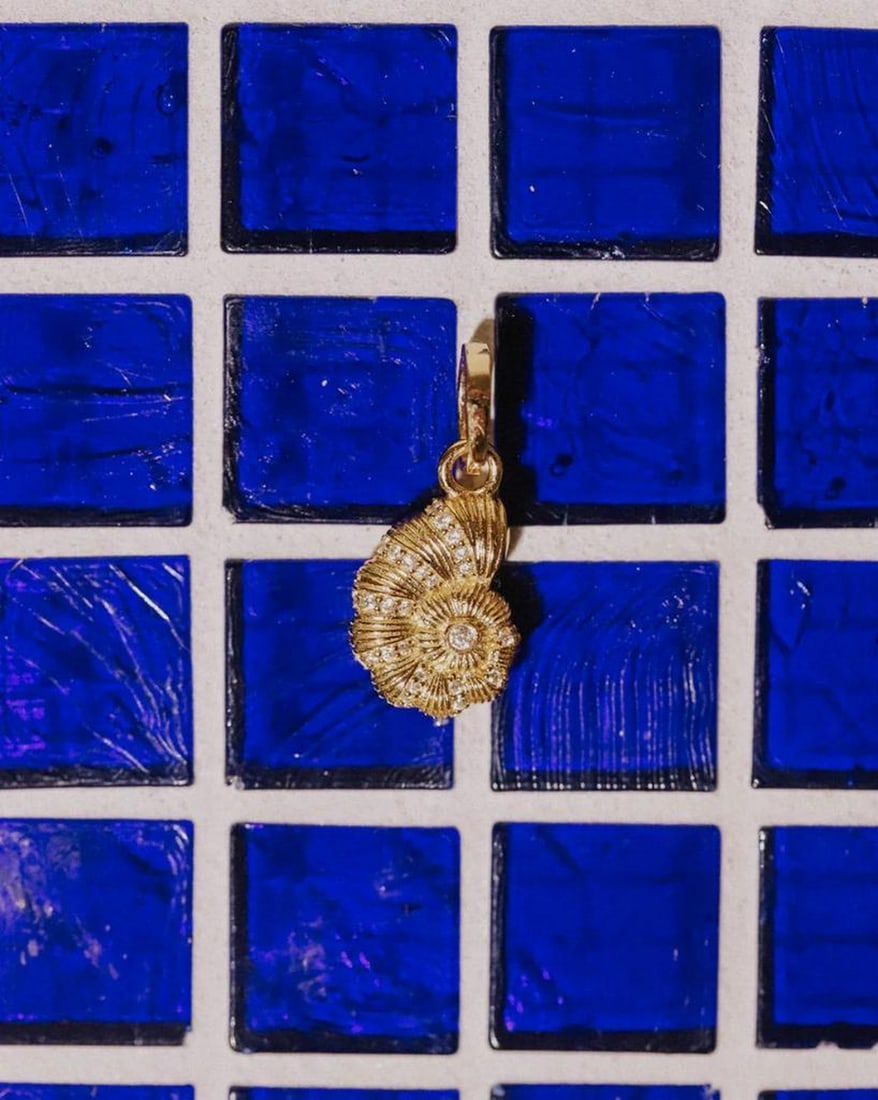 Seashell Vermeil Charm - 3