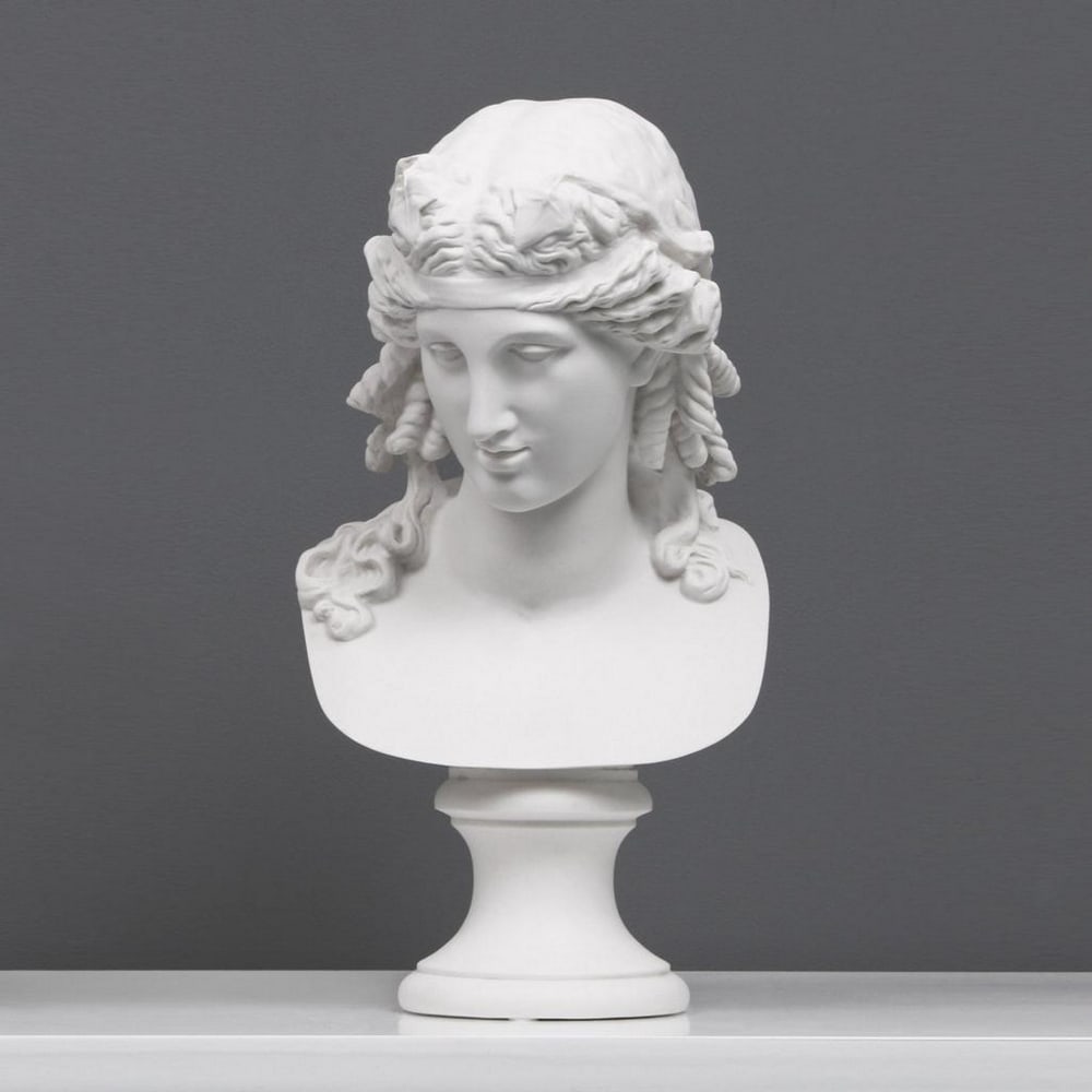 After Bertel Thorvaldsen Sculpture Of "Ariadne" Bust - (7.9lbs) (1 of 4)