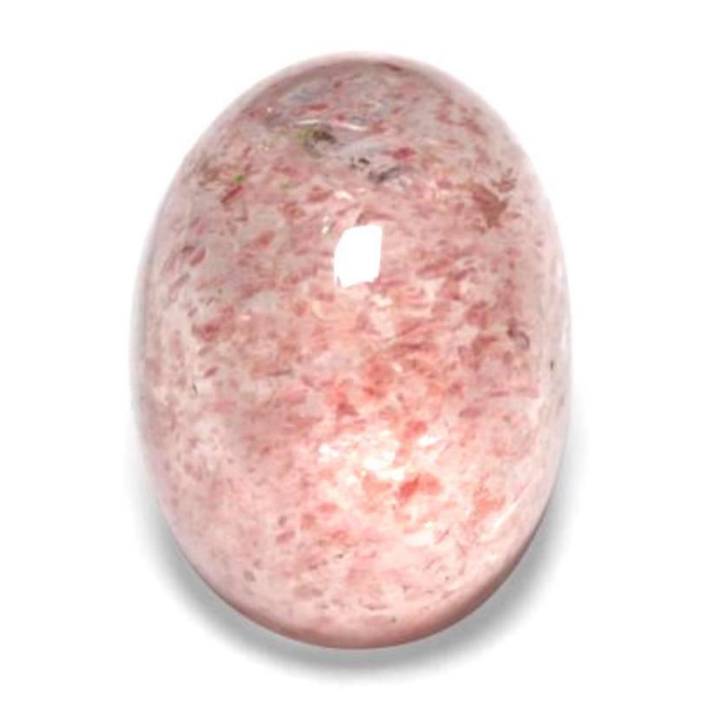 1.75ct Oval Cabochon Pink Strawberry Quartz (1 of 2)