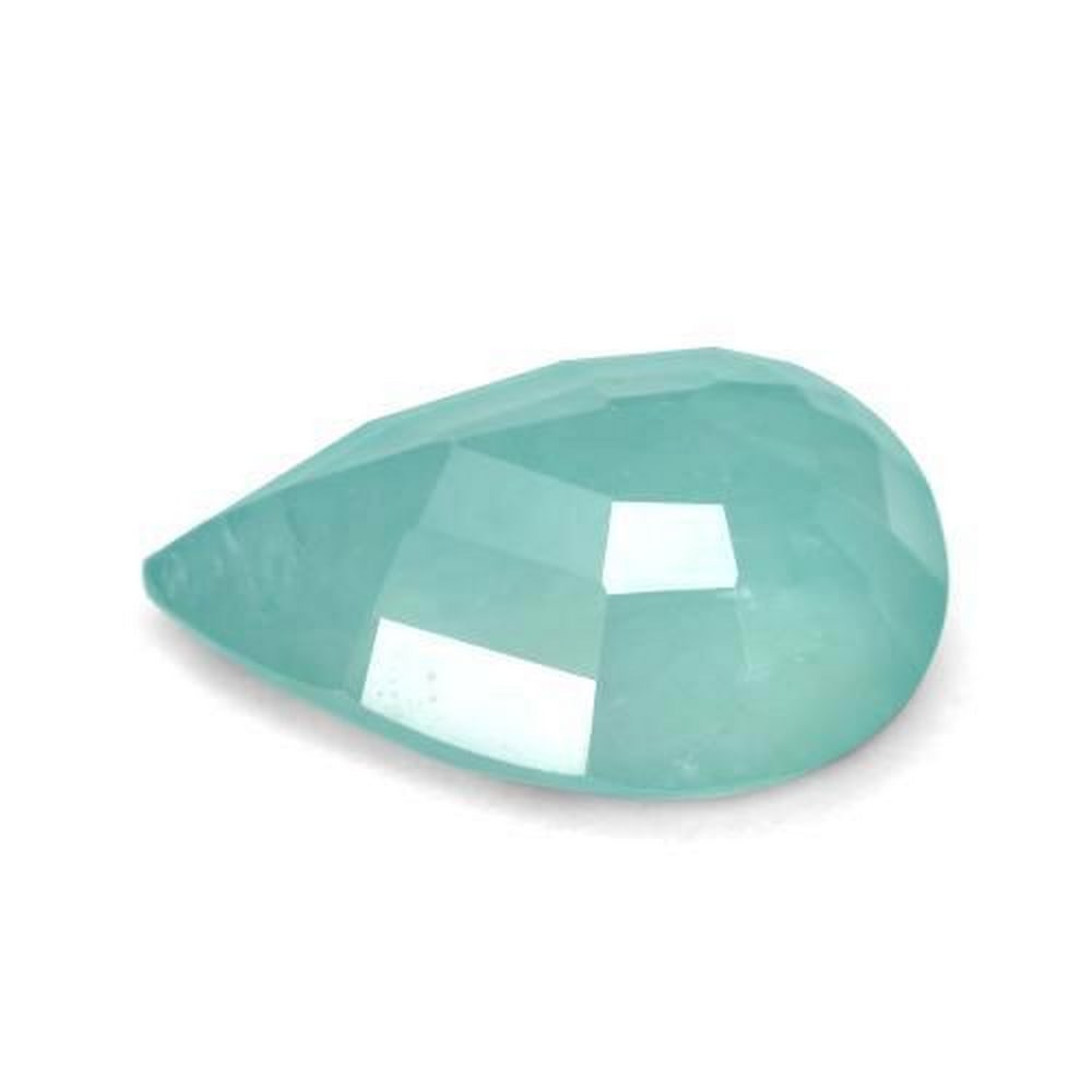 2.35 ct Pear Cut Turquoise Tide Grandidierite Gemstone: 2.35 ct Pear Cut Turquoise Tide Grandidierite Gemstone Turquoise Tide Grandidierite Gemstone: Embrace oceanic elegance with this captivating gemstone. Its tranquil green hue exudes the calming spirit 