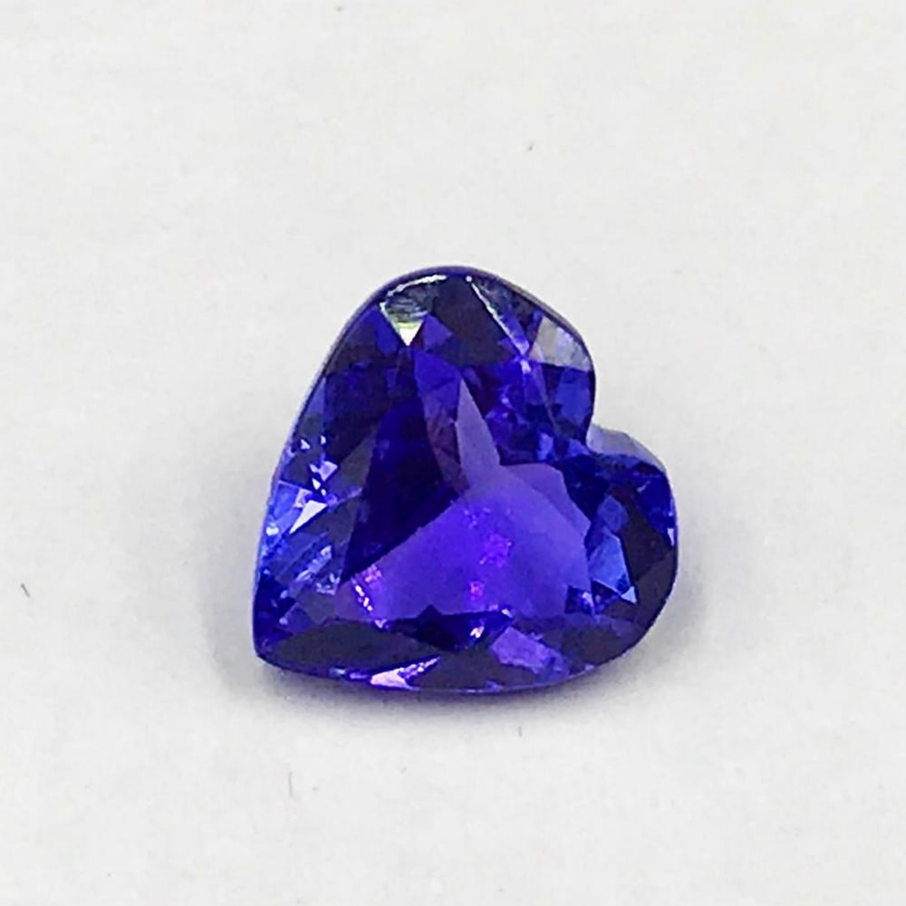 1.39ct Faceted Tanzanite Heart of Love Gemstones: Faceted Tanzanite Heart of Love Tanzanite gems are believed to represent heart and intellect combined with intuition and purity. These stones are used as symbols of dignity, truth, judgement and longe