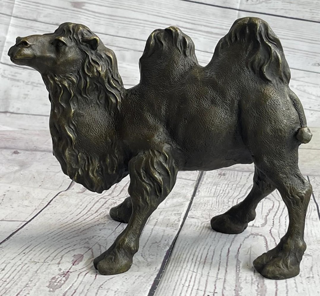 Camel Bronze Sculpture - 2