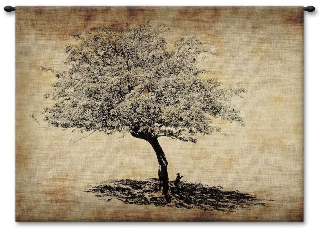 Tranquil Tree Inspired Wall Tapestry (1 of 2)