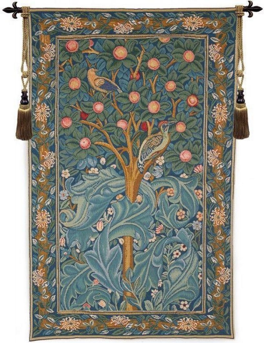 Woodpecker Inspired French Wall Tapestry (1 of 3)