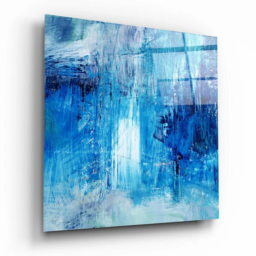 Abstract Tempered Glass Wall Art (1 of 2)