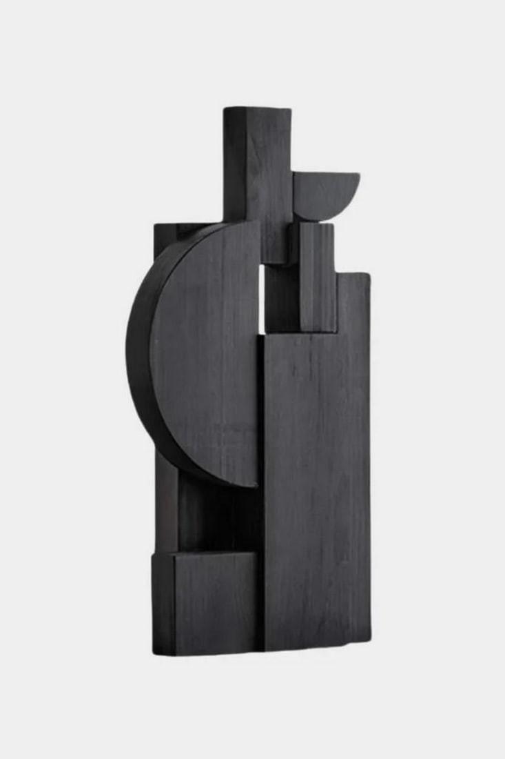 "Urban Cadence" Contemporary Wooden Sculpture (1 of 3)