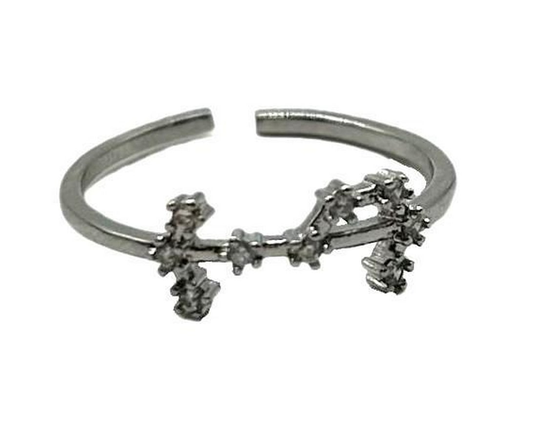 Scorpio Constellation Ring: Scorpio Constellation Ring Ring Size: 7 View Photos For Further Details.