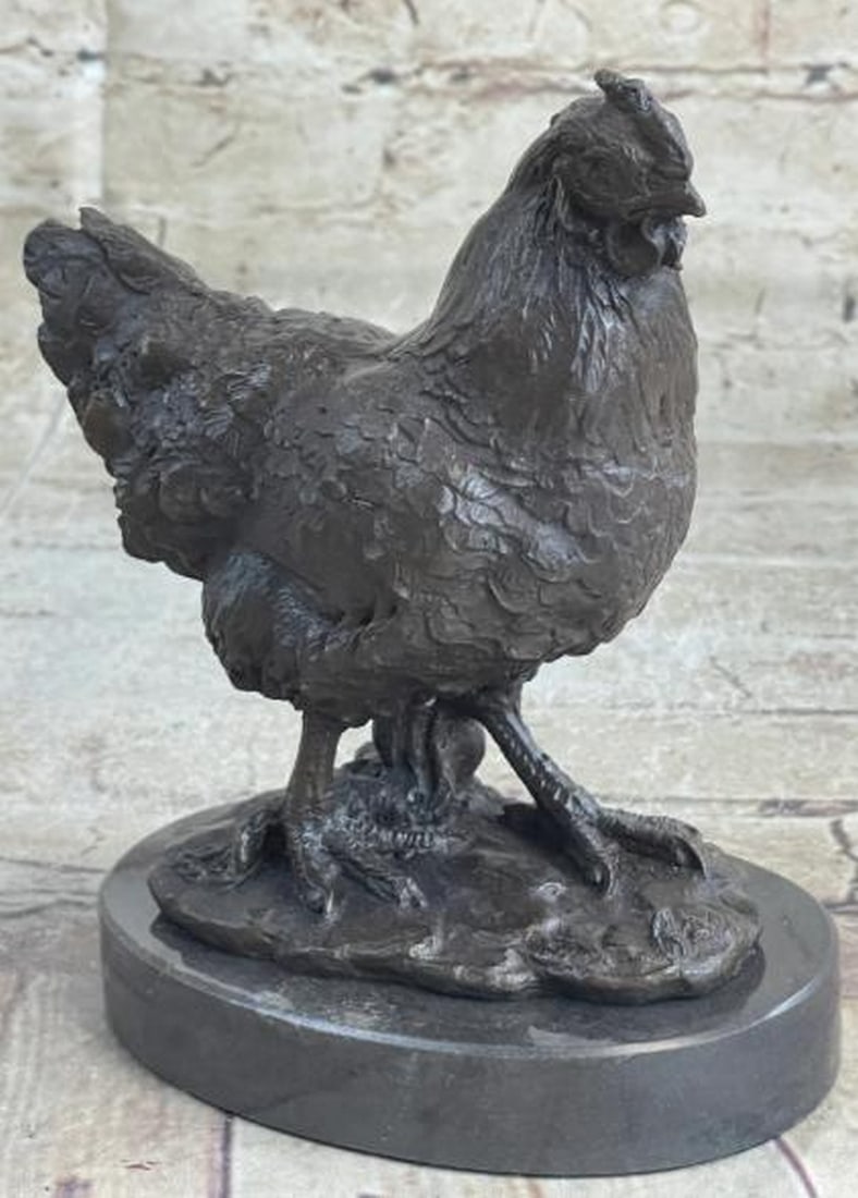 Proud Chanticleer Bronze Rooster (1 of 8)