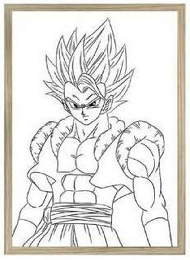 Vegeta Light Reveal Frame Power Unleashed (1 of 2)