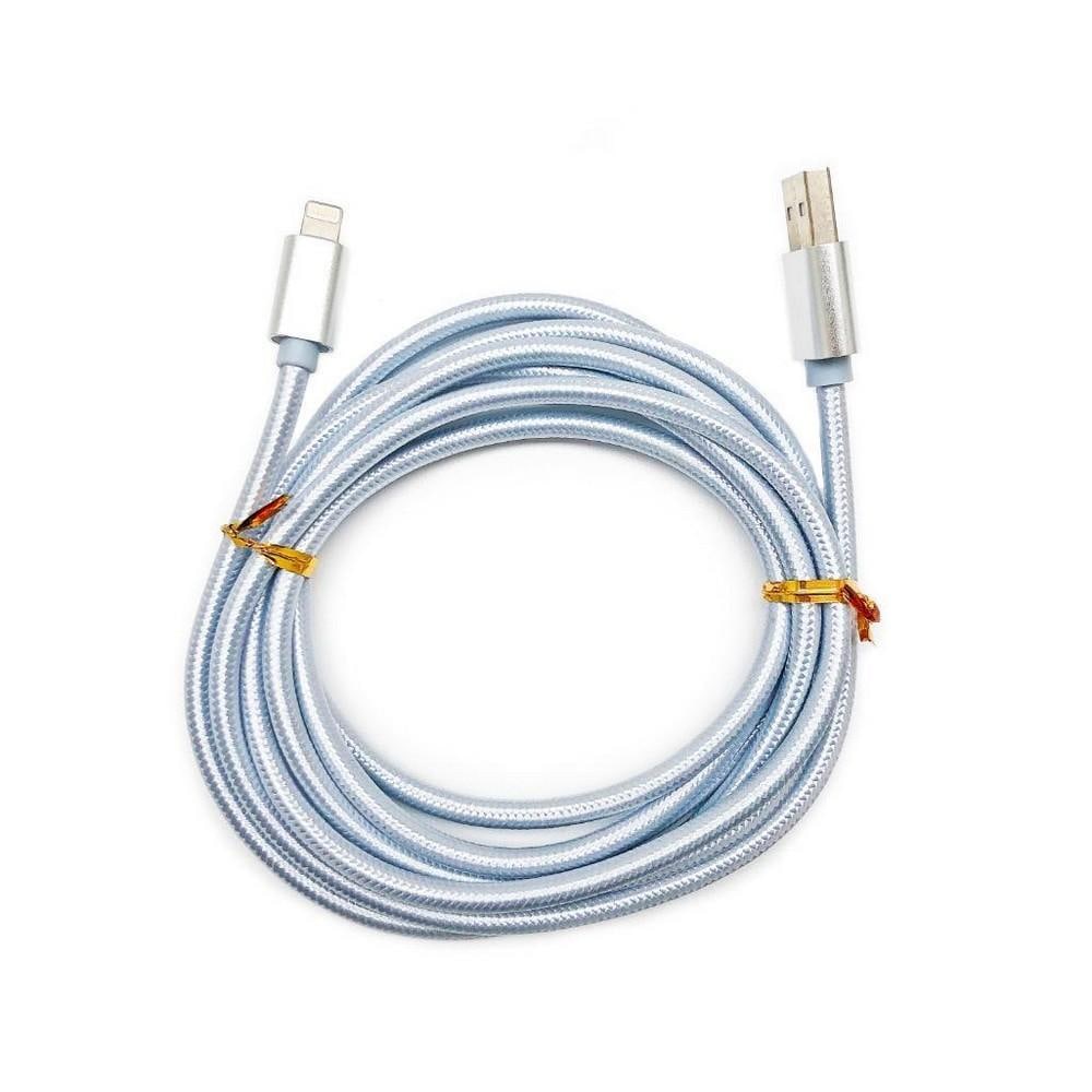Heavy Duty Braided 6 Foot Lightning Cable Phone Charging Cord: Heavy Duty Braided 6 Foot Lightning Cable Phone Charging Cord. View Photos For Further Details