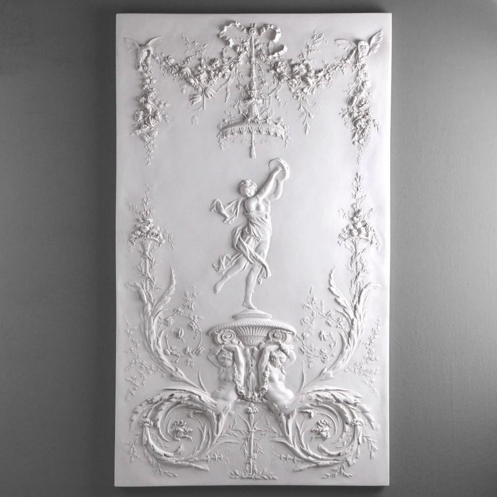Ancient Barbedienne Bas-Relief Art - (22lbs) (1 of 5)