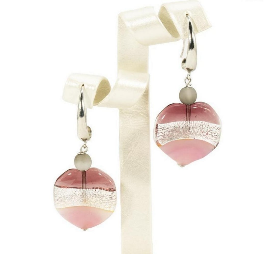 Rosé Radiance Firenze Earrings - Silver Accent Collection (1 of 2)