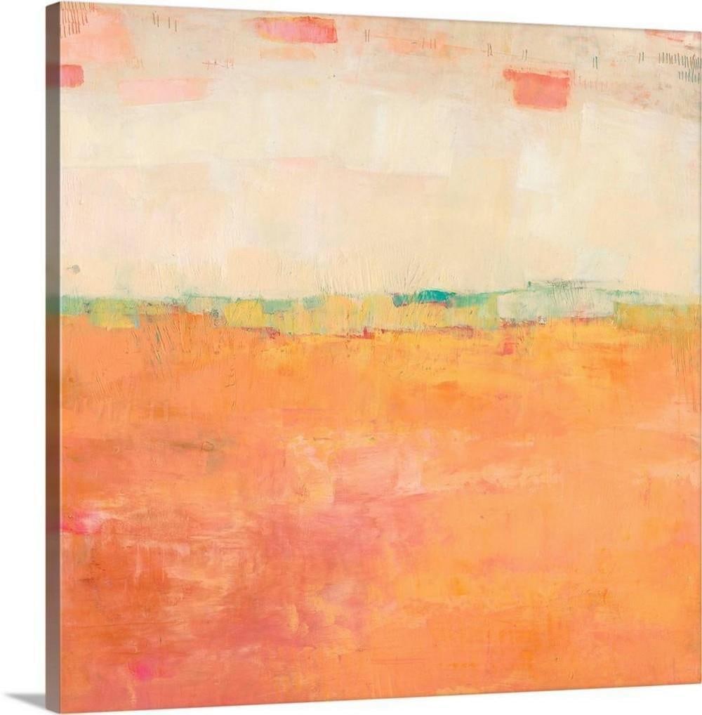Apricity II Canvas Reproduction: Apricity II Canvas Reproduction By Sue Jachimiec Sue Jachimiec works with a variety of mediums, such as oil and cold wax, encaustic, and acrylic. The process of manipulating layers to allow for a surf