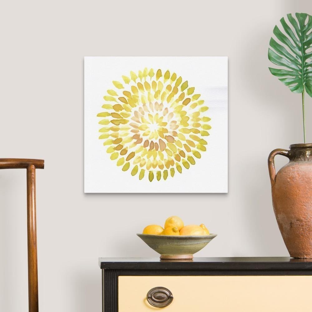 Burst Abstract V Canvas Reproduction - 3
