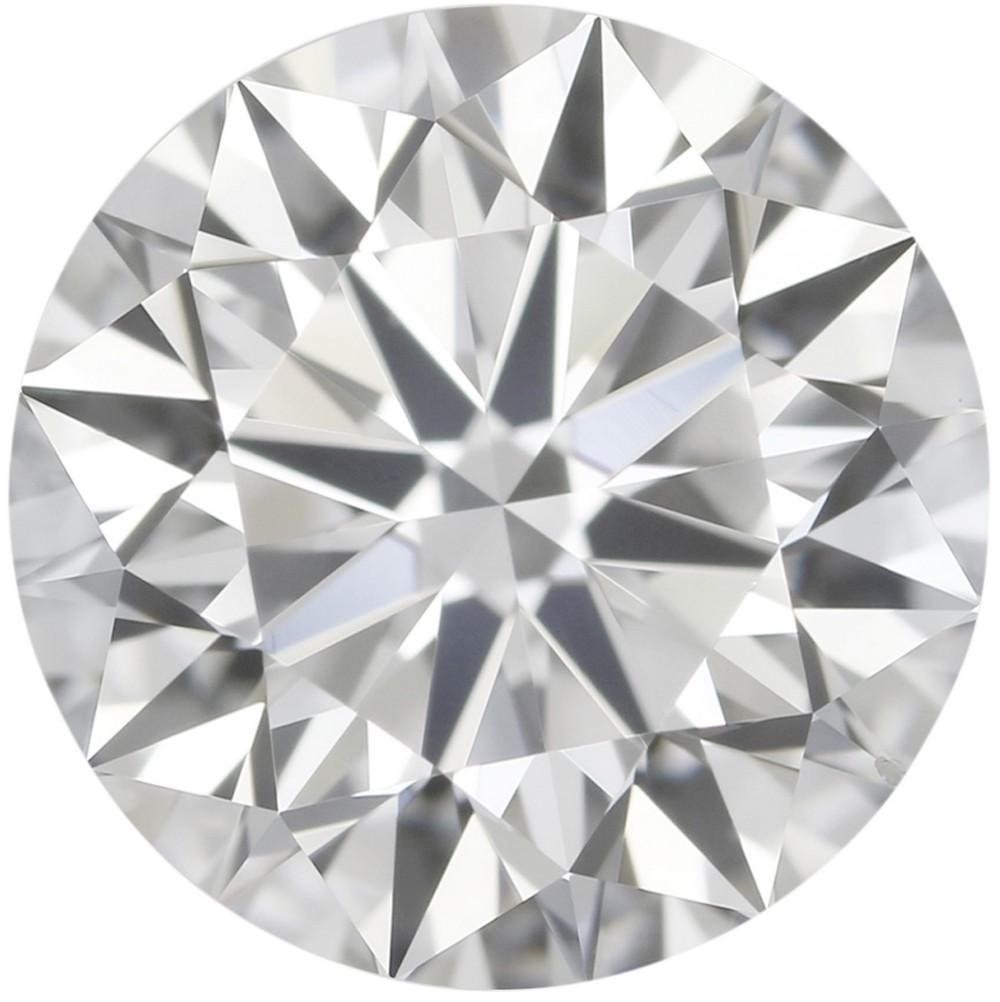 3.4mm Precision Cut AFRICAN *Round* NATURAL FINE DIAMOND - VVS2-VS11 - E-F (1 of 1)