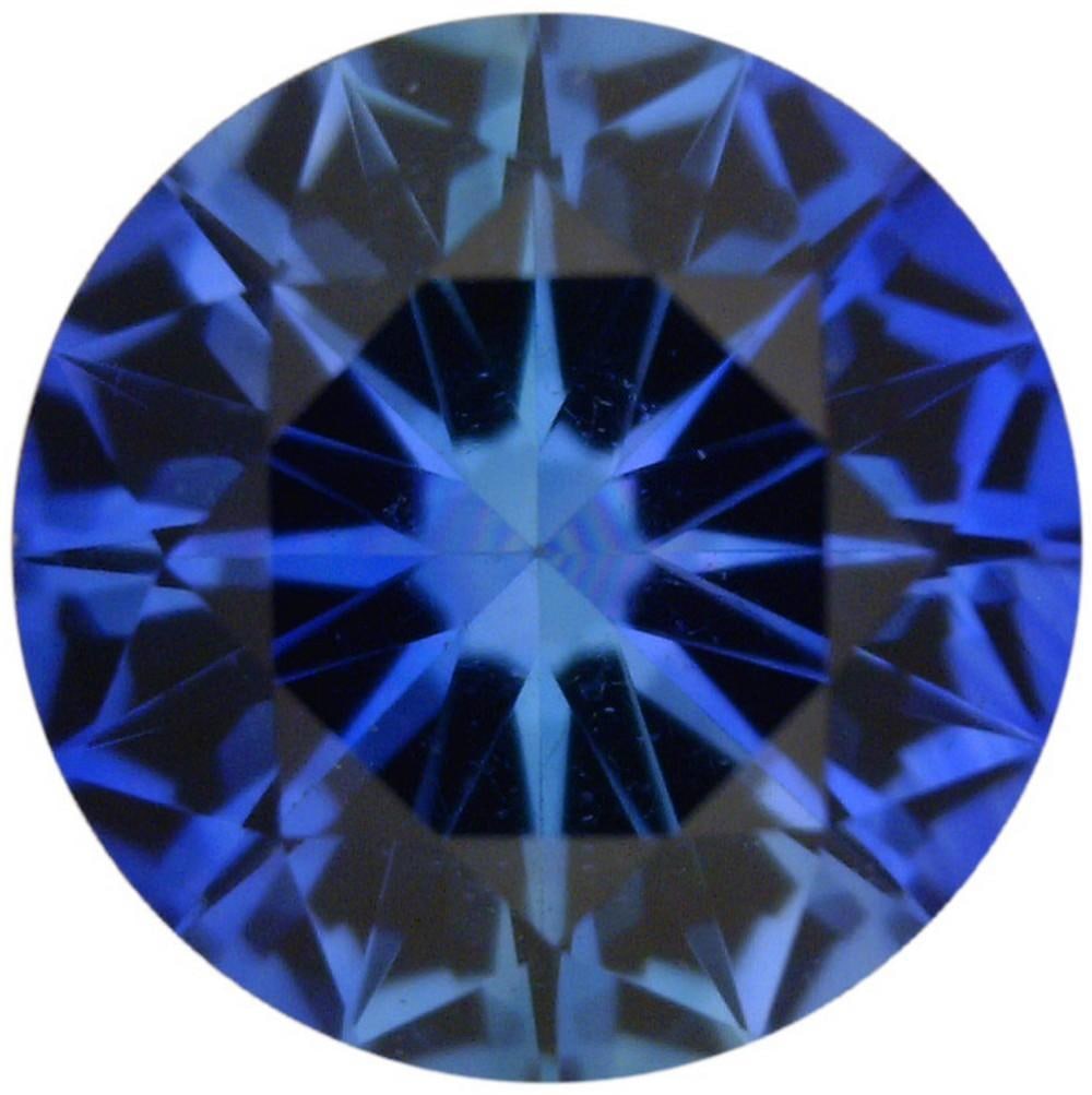 SRI Lanka AAA+ Natural Extra Fine KASHMIR BLUE Round Diamond Cut Sapphire: SRI Lanka AAA+ Natural Extra Fine KASHMIR BLUE Round Diamond Cut Sapphire Natural Gems Only: 100% Earth Mined No Synthet
