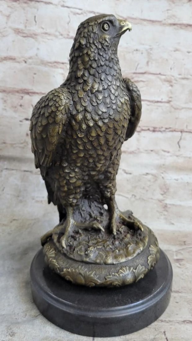Guardian Eagle Bronze Sculpture - 2