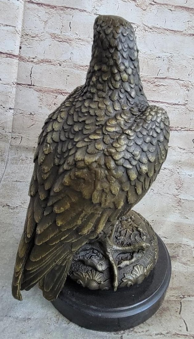 Guardian Eagle Bronze Sculpture - 3