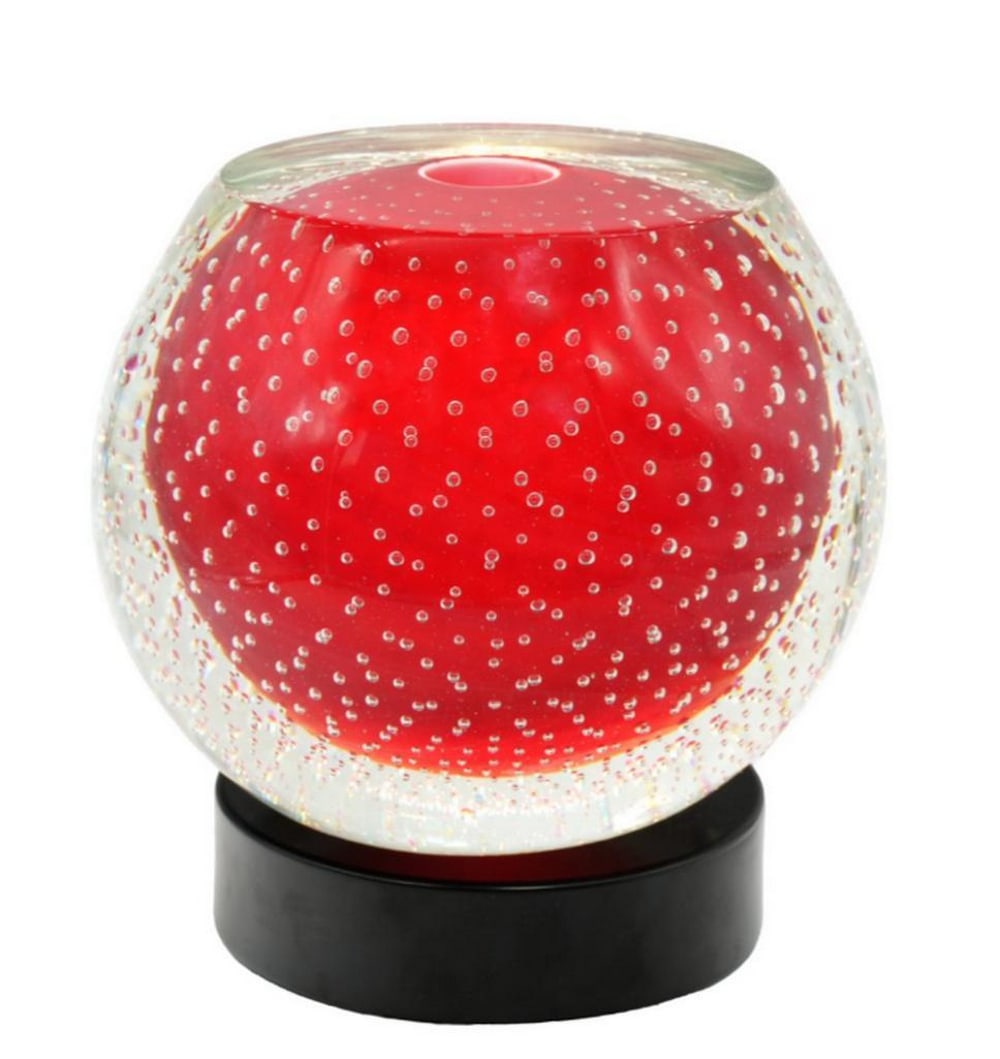 Murano Glass Layered Sommerso Bulicante Vase Lamp: Murano Glass Layered Sommerso Bulicante Vase Lamp This vase lamp is crafted from Murano glass using a combination of sommerso and bulicante techniques, featuring layered colored and clear glass with c