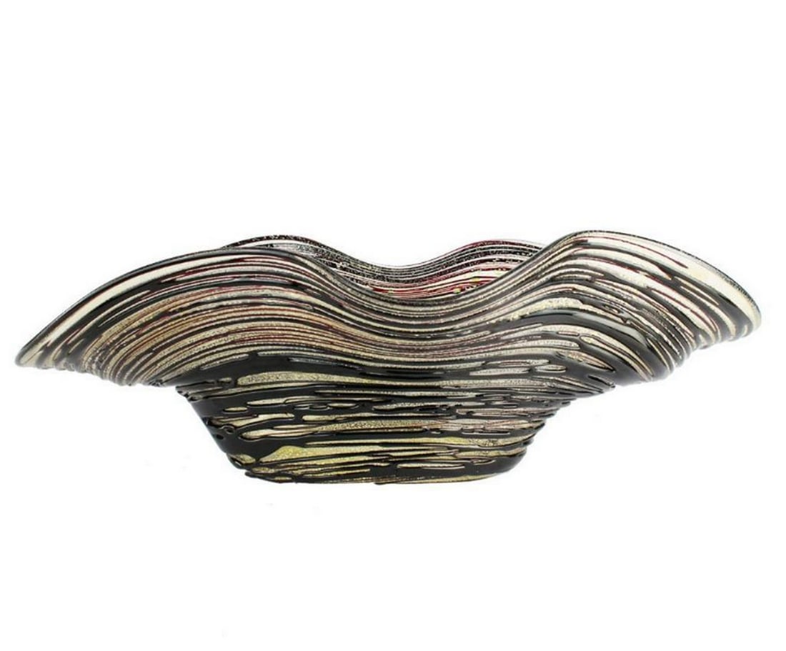 Saturn Sombrero - Murano Glass Centerpiece (1 of 4)