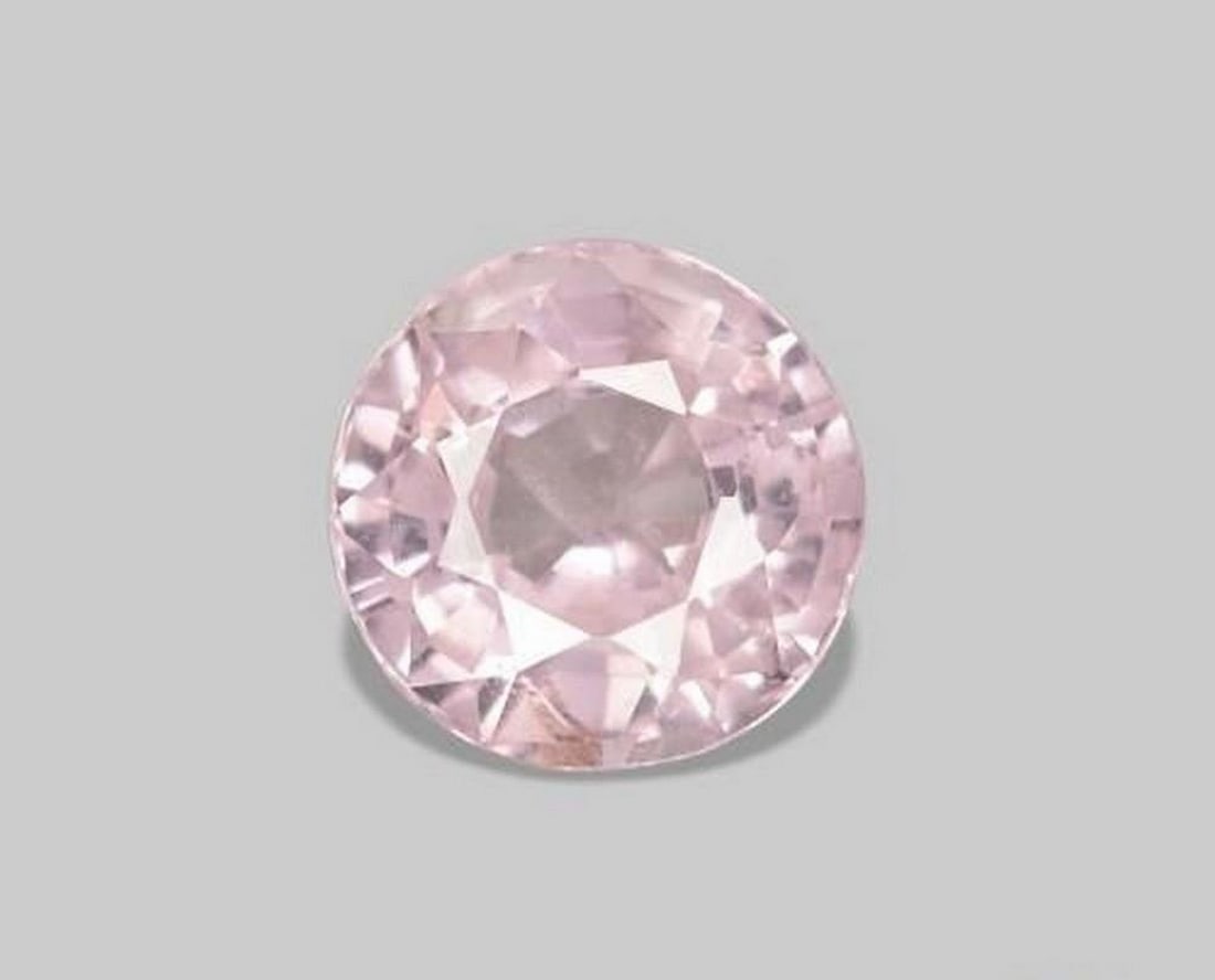 0.53ct Rose Pink Round Cut Loose Spinel Gemstone (1 of 2)