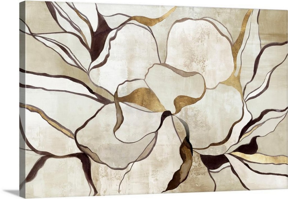 Tranquil Garden Florals – Canvas Reproduction (1 of 2)